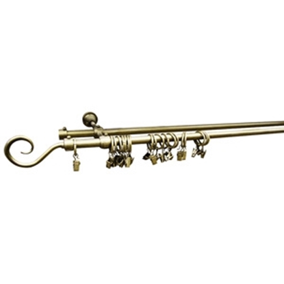 Picture of Stangas k-ts dubultais zelta/antr. 160cm