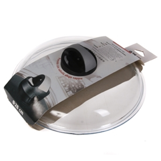 Picture of Stikla vāks ar gaisa atveri 28cm