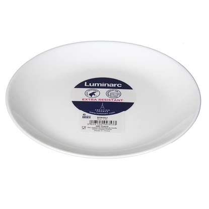 Изображение Šķīvis deserta Luminarc Diwali balts d19cm