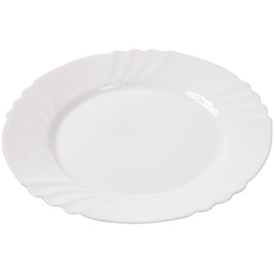 Picture of Šķīvis pusdienu Ebro 25.5cm balts