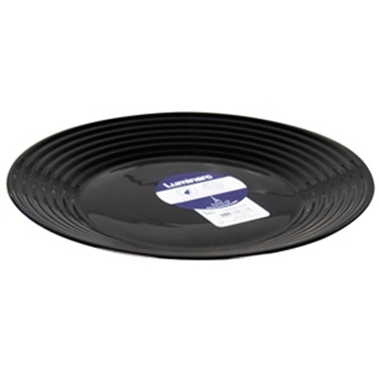 Picture of Šķīvis pusdienu Harena Black 25cm