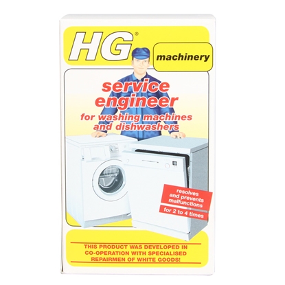 Attēls no Tīrīšanas līdzeklis HG veļas un trauku mašīnām 2x100ml