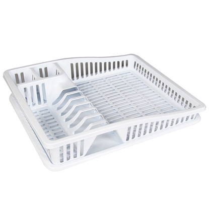 Attēls no Trauku žāvētājs ar paliktni 38x31cm