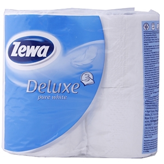 Picture of Tual.papīrs Zewa Deluxe Pure White 4ruļļi balts