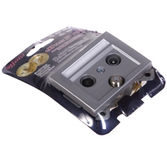 Изображение TV/SAT/R rozete XP500 b/r metalik