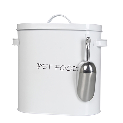 Attēls no Tvertne barībai 4Living metāla 26.2x14.5x26.7cm