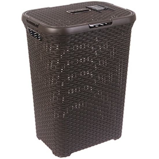 Изображение Veļas grozs Style Rattan 60l gaiši brūns 34x45x62cm