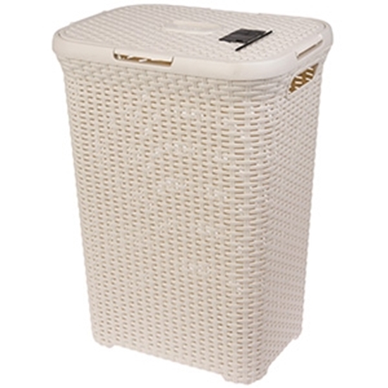 Picture of Veļas grozs Style Rattan 60l krēmkrāsas 34x45x62cm