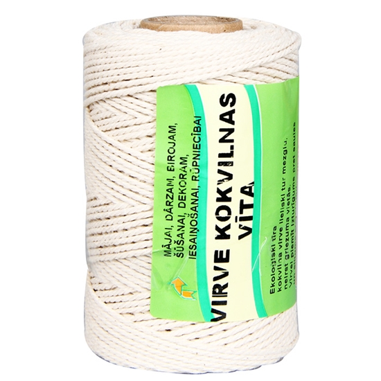 Picture of Virve kokvilnas, vīta d2mm 100m
