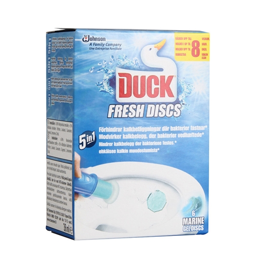 Изображение WC atsv.-tīr.Duck Discs Fresh Marine 36ml