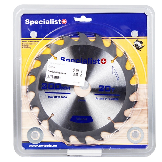 Picture of Zāģripa Specialist 200x20Tx30/20/16