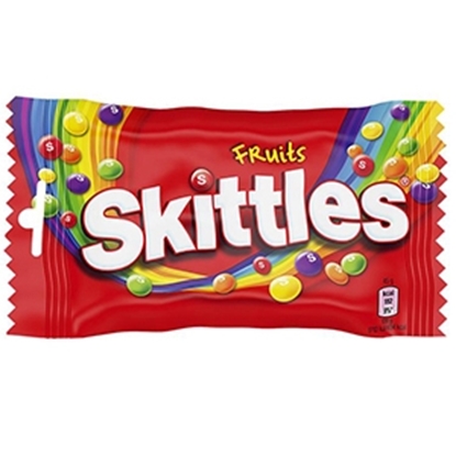 Изображение Želejkonfektes Skittles Fruits 125g