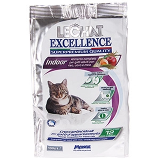 Изображение Barība kaķiem LeChat Excellence Indoor 0.4kg