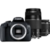 Picture of Canon EOS 2000D + EF-S 18-55mm f/3.5-5.6 IS II + EF 75-300mm f/4-5.6 III SLR Camera Kit 24.1 MP CMOS 6000 x 4000 pixels Black