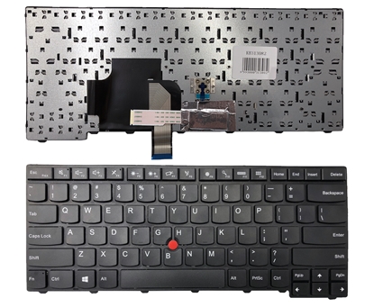 Attēls no Keyboard LENOVO: Thinkpad T440 T440p T440s T450 T450s T431s E431 (viena poga ar defektu)