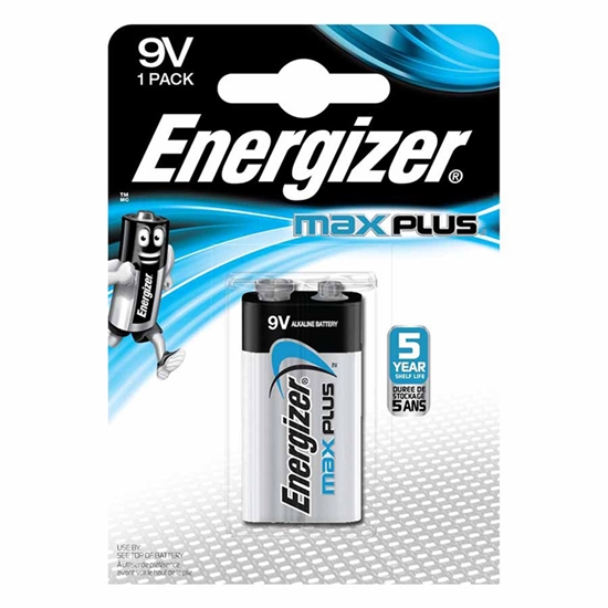 Picture of Bar.el. Energizer 9V MaxPlus 1gab
