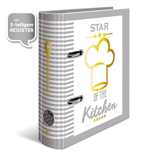 Picture of Herma Recipe Folder  Star of the Kitchen  DIN A5        15416