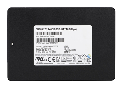 Attēls no Samsung SM883 2.5" 240 GB Serial ATA III MLC