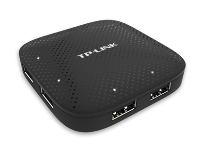 Attēls no USB centrmezgls TP-Link UH400 4-port USB 3.2 Gen 1