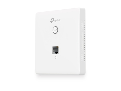 Attēls no TP-LINK EAP115-WALL wireless access point 300 Mbit/s White Power over Ethernet (PoE)