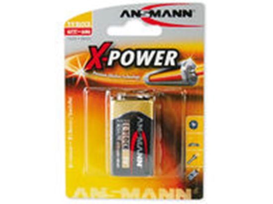 Picture of 1 Ansmann Alkaline 9V block X-Power