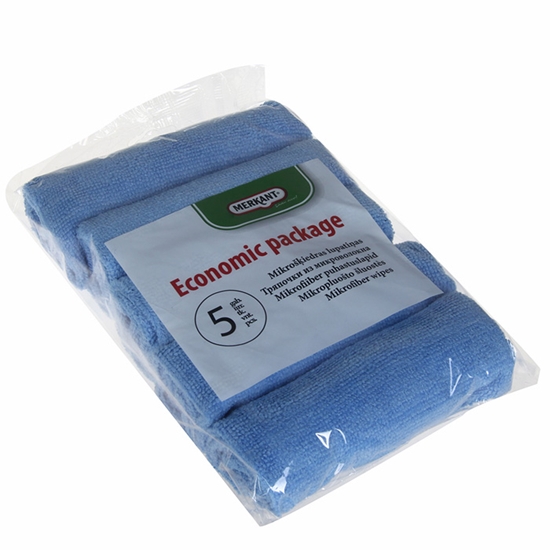 Picture of Lupata mikrošķiedras Merkant Frotte zila 5gab.