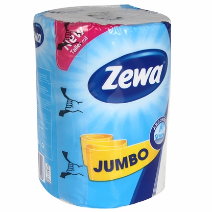 Attēls no Papīra dvielis Zewa Jumbo 1gab.,400 loksn.