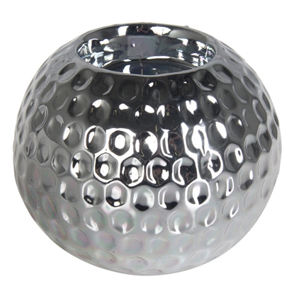 Picture of Svečturis tējassvecei apaļš spīdīgs 10x8cm