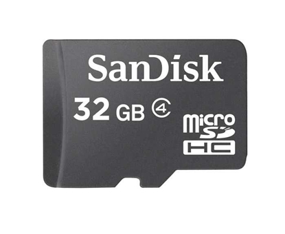Attēls no SanDisk MicroSD class 4 32GB