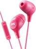 Picture of JVC HA-FX38M-P-E Marshmallow Headphones with remote & microphone Pink