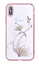 Attēls no Devia Lotus Plastic Back Case With Swarovsky Crystals For Apple iPhone X / XS Rose Gold