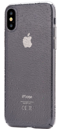 Attēls no Devia Amber Plastic Back Case Apple iPhone X / XS Transparent - Black
