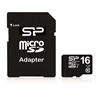 Picture of Silicon Power memory card microSDHC 16GB Class 10 + adapter