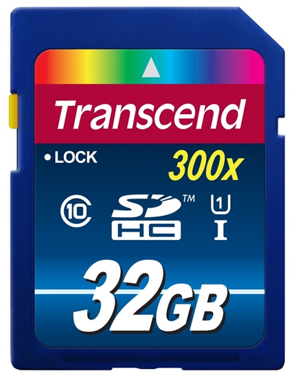 Изображение Transcend SDHC              32GB Class 10 UHS-I 400x Premium
