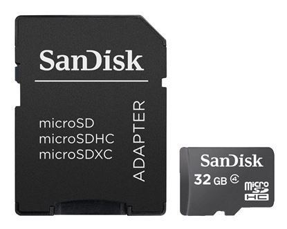 Attēls no SanDisk Imaging microSDHC   32GB SDSDQB-032G-B35