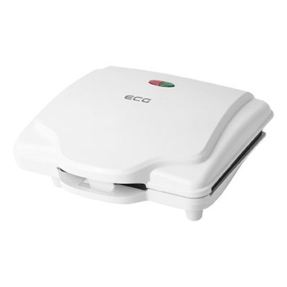 Picture of ECG ECGS1370 Waffle maker, 700W, Suitable for preparing 2 square waffles, White color
