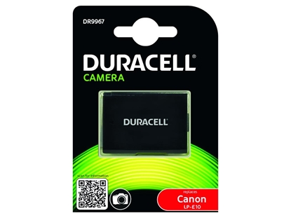 Attēls no Duracell Li-Ion Akku 1020 mAh for Canon LP-E10
