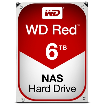 Attēls no Western Digital Red 3.5" 6000 GB Serial ATA III