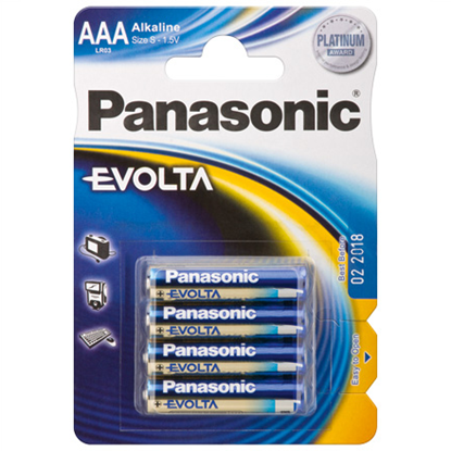 Attēls no 1x4 Panasonic Evolta LR 03 Micro AAA