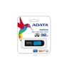Picture of ADATA DashDrive UV128 32GB 32GB USB 3.0 (3.1 Gen 1) Type-A Black,Blue USB flash drive