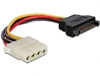 Изображение Delock Adapter Power SATA 15 pin male  4 pin Molex female 12 cm