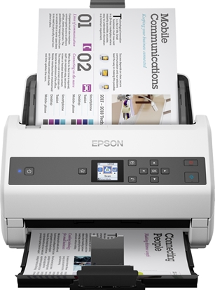 Attēls no Epson WorkForce DS-870 Sheet-fed scanner 600 x 600 DPI A4 Grey, White