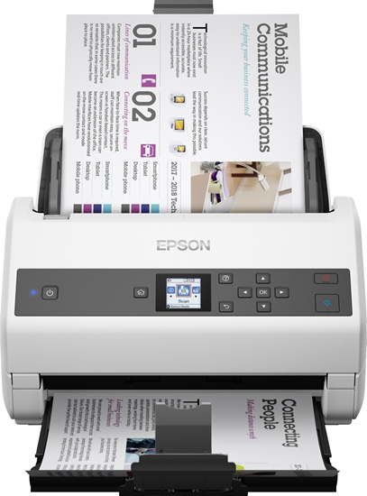 Picture of Epson WorkForce DS-870 Sheet-fed scanner 600 x 600 DPI A4 Grey, White
