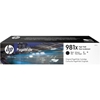 Picture of HP L0R12A PageWide ink cartridge black No. 981 X