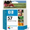 Picture of HP 57 3-Color Cyan/Magenta/Yellow Ink Cartridges, 500 pages, for HP DeskJet 450, 5652, 5150, 5850, Photosmart Color 7150, Officejet 6110
