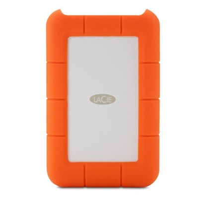 Изображение LaCie Rugged USB-C 1000GB Orange,Silver external hard drive