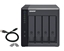 Attēls no QNAP TR-004 storage drive enclosure HDD/SSD enclosure Black 2.5/3.5"
