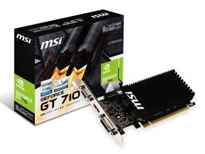 Изображение Videokarte MSI GeForce GT 710 GT7102GD3HLP