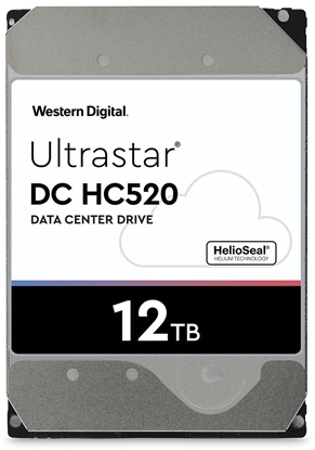 Attēls no Western Digital Ultrastar DC HC520 12TB 3.5" 12000 GB Serial ATA III