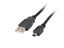 Изображение Kabel USB 2.0 mini AM-BM5P 0.3M czarny (CANON) 